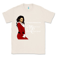 Natural All I Want for Christmas Is You Classic Tee - artisFamous