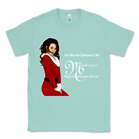 Seafoam All I Want for Christmas Is You Classic Tee - artisFamous