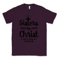 Plum sister in christ Classic Tee - artisFamous