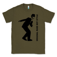 Army Green Original Rude Boy Style Classic Tee - artisFamous