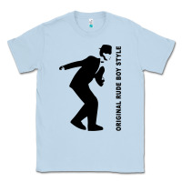Dusty Blue Original Rude Boy Style Classic Tee - artisFamous