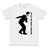 White Original Rude Boy Style Classic Tee - artisFamous