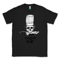 Black bourdain cook free or die Classic Tee - artisFamous