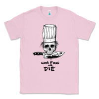 Bubblegum Pink bourdain cook free or die Classic Tee - artisFamous
