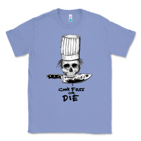 Colony Blue bourdain cook free or die Classic Tee - artisFamous