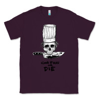 Plum bourdain cook free or die Classic Tee - artisFamous
