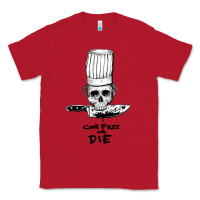 Red bourdain cook free or die Classic Tee - artisFamous