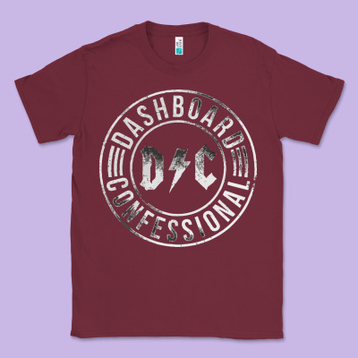 Dashboard Confessional Classic Tee Designed By Artisfamous