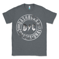 Charcoal Heather DASHBOARD CONFESSIONAL Classic Tee - artisFamous