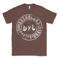 Chestnut DASHBOARD CONFESSIONAL Classic Tee - artisFamous