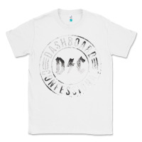 White DASHBOARD CONFESSIONAL Classic Tee - artisFamous