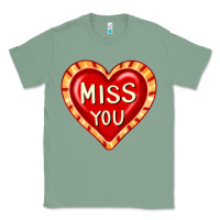 Sage valentine's day hearts 6 Classic Tee - FaDigitalArtStudio