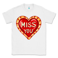 White valentine's day hearts 6 Classic Tee - FaDigitalArtStudio