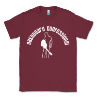 Burgundy DASHBOARD CONFESSIONAL Classic Tee - artisFamous