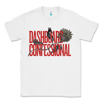 White DASHBOARD CONFESSIONAL Classic Tee - artisFamous