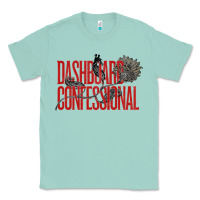 Seafoam DASHBOARD CONFESSIONAL Classic Tee - artisFamous