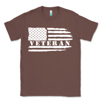 Chestnut american veteran, patriotic american tee, army style sweatshirt Classic Tee - artisFamous