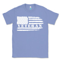 Colony Blue american veteran, patriotic american tee, army style sweatshirt Classic Tee - artisFamous