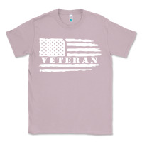 Lilac american veteran, patriotic american tee, army style sweatshirt Classic Tee - artisFamous