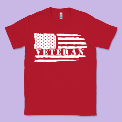 American Veteran, Patriotic American Tee, Army Style Sweatshirt Classic Tee Designed By Artisfamous