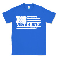 True Royal american veteran, patriotic american tee, army style sweatshirt Classic Tee - artisFamous