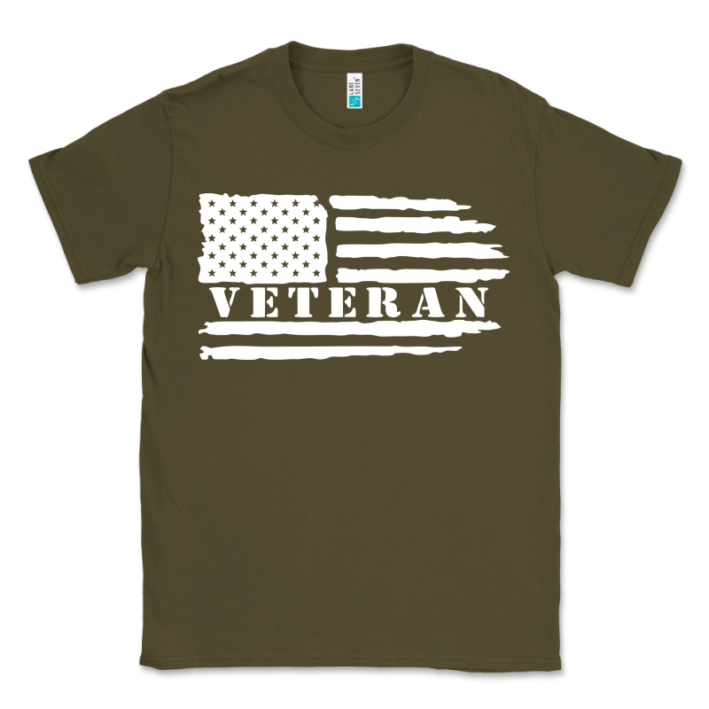 American Veteran, Patriotic American Tee, Army Style Sweatshirt Classic Tee by artisFamous | Teevron