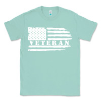 Seafoam american veteran, patriotic american tee, army style sweatshirt Classic Tee - artisFamous
