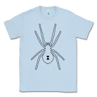 Dusty Blue black widow Classic Tee - artisFamous