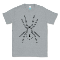 Heather Grey black widow Classic Tee - artisFamous