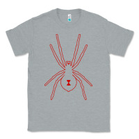 Heather Grey black widow Classic Tee - artisFamous