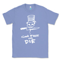 Colony Blue bourdain cook free or die Classic Tee - artisFamous