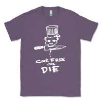 Lavender bourdain cook free or die Classic Tee - artisFamous