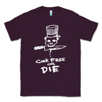 Plum bourdain cook free or die Classic Tee - artisFamous