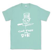 Seafoam bourdain cook free or die Classic Tee - artisFamous