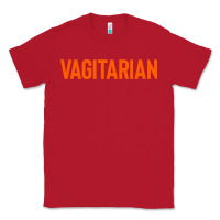 Red vagitarian Classic Tee - artisFamous