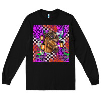 Black halloween horse Long Sleeve Tee - BarkalooDesign