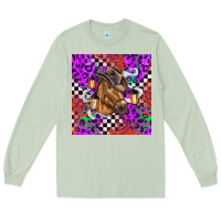 Matcha halloween horse Long Sleeve Tee - BarkalooDesign