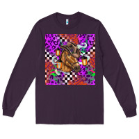 Plum halloween horse Long Sleeve Tee - BarkalooDesign