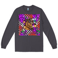 Smoke halloween horse Long Sleeve Tee - BarkalooDesign