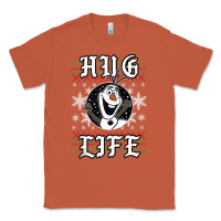 Copper fro.zen o.l.a.f hug life ugly christmas sweater style shirt Classic Tee - artisFamous