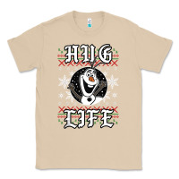 Mushroom fro.zen o.l.a.f hug life ugly christmas sweater style shirt Classic Tee - artisFamous