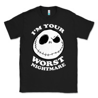 Black j.a.c.k  skel.ling.ton  worst nightmare t shirt Classic Tee - artisFamous