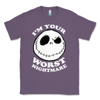 Lavender j.a.c.k  skel.ling.ton  worst nightmare t shirt Classic Tee - artisFamous