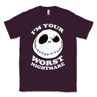Plum j.a.c.k  skel.ling.ton  worst nightmare t shirt Classic Tee - artisFamous