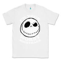 White j.a.c.k  skel.ling.ton  worst nightmare t shirt Classic Tee - artisFamous