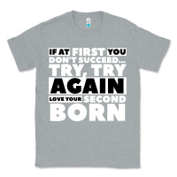 Heather Grey second born gifts Classic Tee - artisFamous