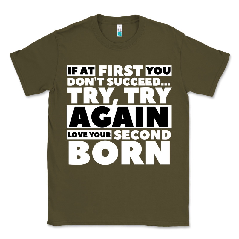 Second Born Gifts Classic Tee by artisFamous | Teevron