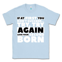 Dusty Blue second born gifts Classic Tee - artisFamous