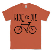 Copper ride or die bicycle Classic Tee - artisFamous