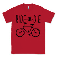 Red ride or die bicycle Classic Tee - artisFamous